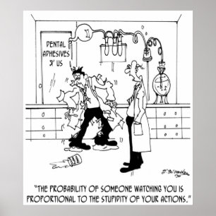 Poster Desenhos animados 6198 do laboratório