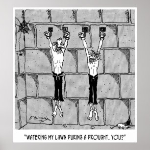 Póster Desenhos animados 9470 da conservação de água