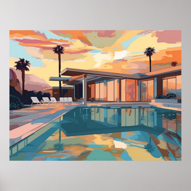 Poster DESERT LIVING DESIGN nº 1 (Frente)