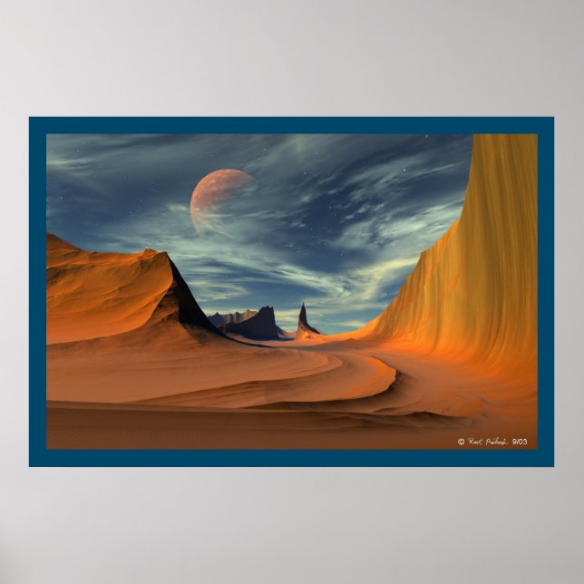 Póster Desert Road (Frente)