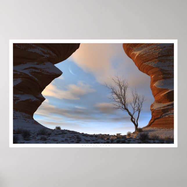 Póster Desert Snow (Frente)
