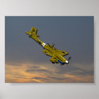 Poster Desert Stuka