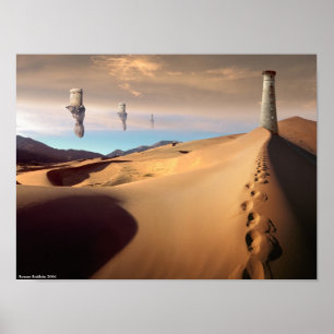 Poster Desert Watchtower
