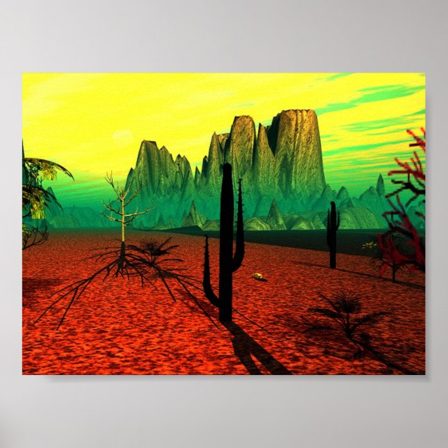 Póster Deserto (Frente)