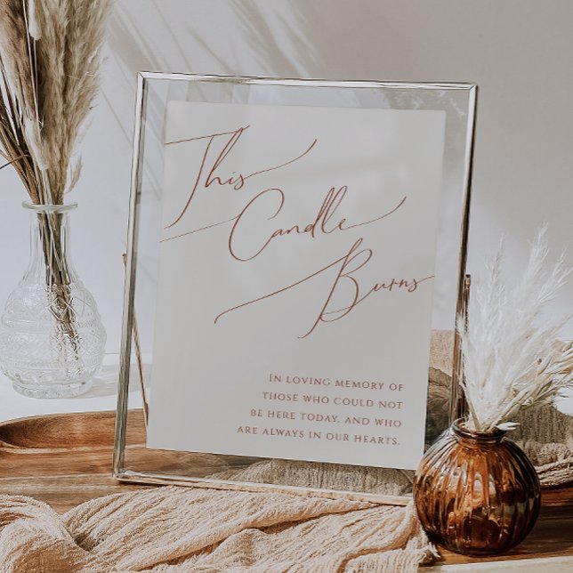 Poster Deserto Caprichoso | Bege Este Cartaz Queima Vela (Criador carregado)