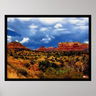 Poster Deserto de Arizona Majestoso 1