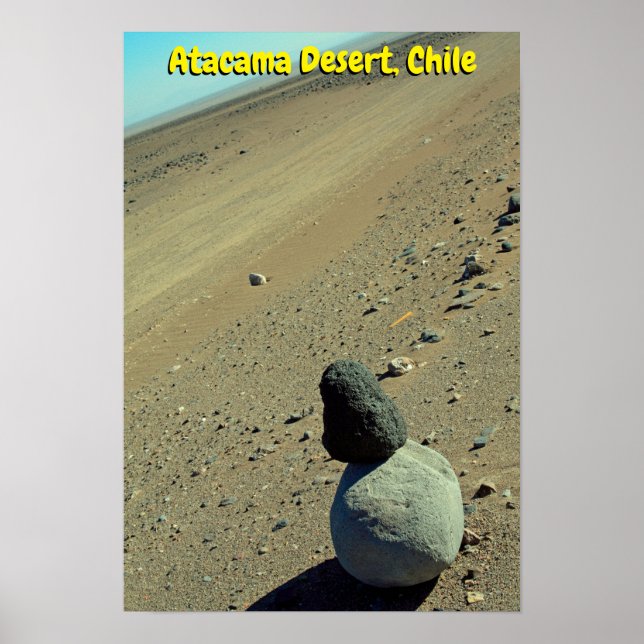 Poster Deserto de Atacama, Chile (Frente)
