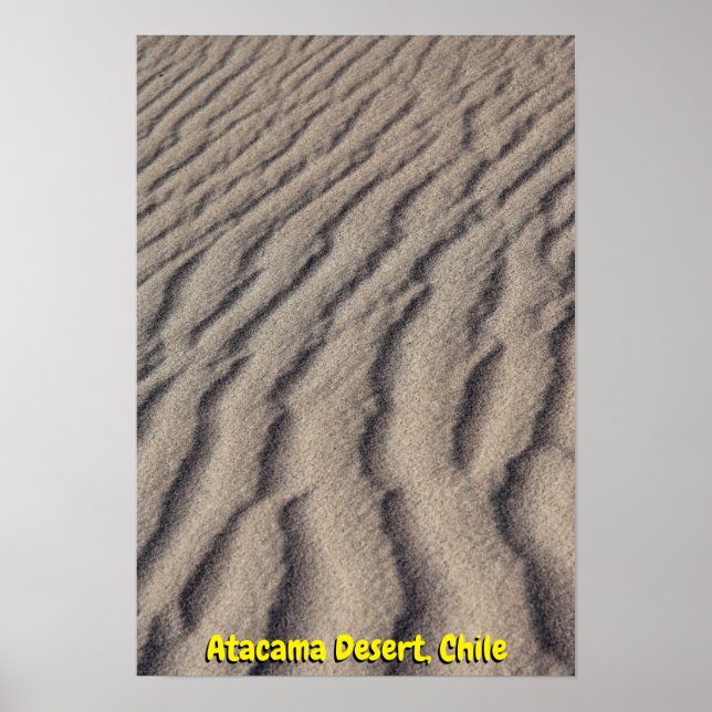 Poster Deserto de Atacama, Chile (Frente)