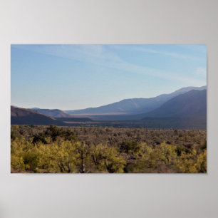 Póster Deserto de Montanha Cênica