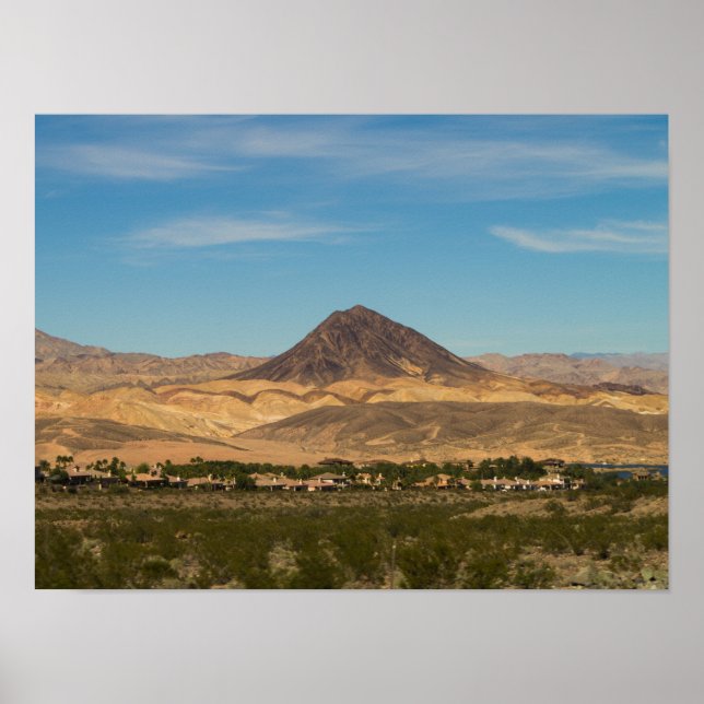 Poster Deserto do Sul de Nevada (Frente)