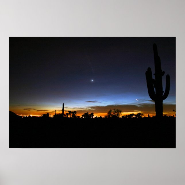 Póster Deserto Majestoso dorme (Frente)