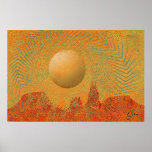 Poster Deserto Sun