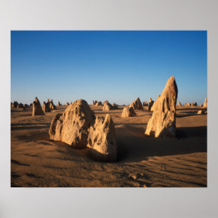 Póster deserto The Pinnacles Parque Nacional Nambung
