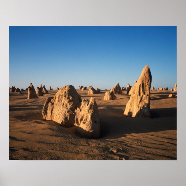 Póster deserto The Pinnacles Parque Nacional Nambung (Frente)