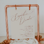 Poster Deserto Whimsic | Sinal de Beige Signature Drinks<br><div class="desc">Este deserto balbuciano | sinal de bebida bege é perfeito para o seu simples casamento de beige ocidental e tons terracotta. A paleta neutra de cor do feto é a vintage a sudoeste com um toque moderno. A escrita é uma caligrafia manuscrita minimalista delicada, bastante elegante e romântica. O produto...</div>