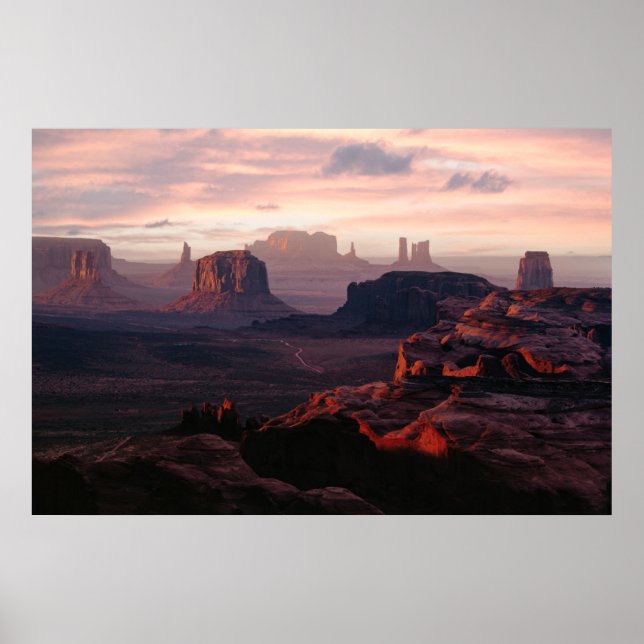 Poster Desertos | Monument Valley Utah-Ariziona (Frente)