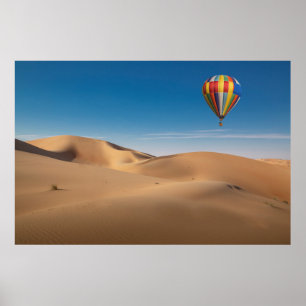 Poster Desertos   Sand Dunes no Deserto de Dubai
