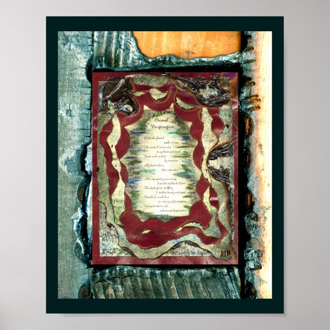 Póster Desespero Eterno (Frente)