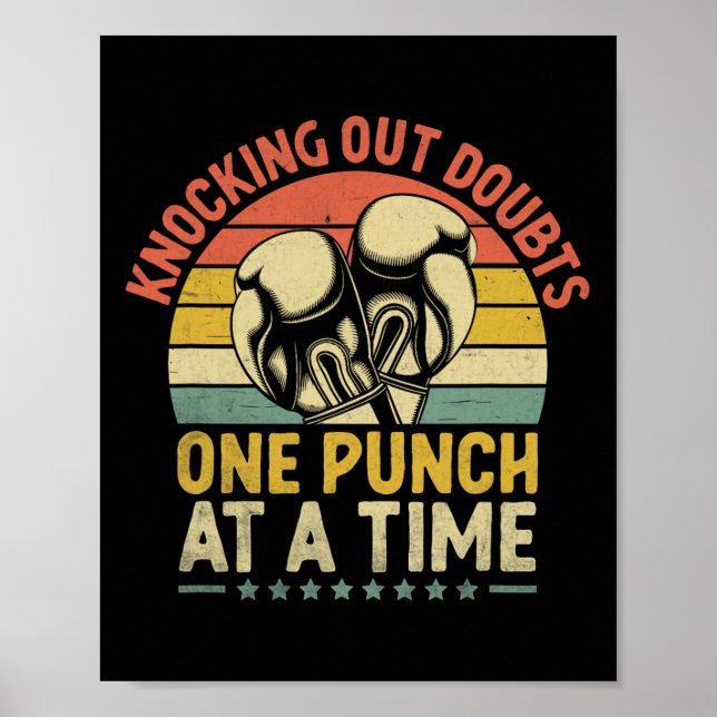 Poster Desfazer Dúvidas Um Punch De Cada Vez (Frente)