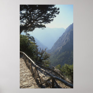 Poster Desfiladeiro de Samaria, Crete
