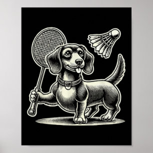 Poster Desfiladeiro Desfiladeiro Jogador de Badminton Mul