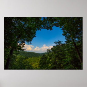 Poster Desfiladeiro do Mohican, parque estadual do