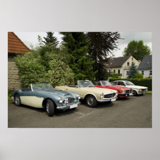 Poster Desfile de carro antigo