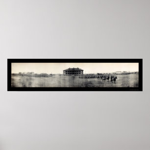 Poster Desfile do Exército Galveston 1911