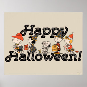 Poster Desfile Feliz Halloween do Grupo Amendoim