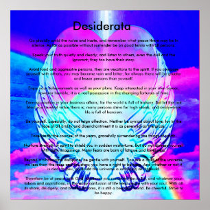 Póster Desiderata