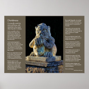 Poster Desiderata - Corno, Corado e Wary Grotesque