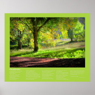 Poster Desiderata - Início de um outono de Cornish