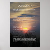 DESIDERATA Sun de inverno