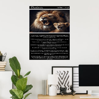 Poster Desiderata: Sussurros do Orgulho