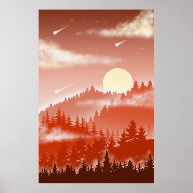 Poster design abstrato (Frente)