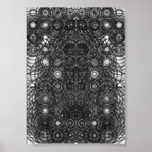 Póster Design abstrato minimalista