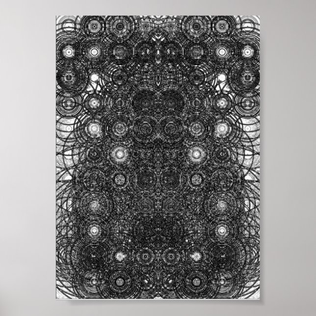 Póster Design abstrato minimalista (Frente)