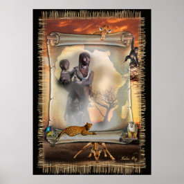 Poster Design africano