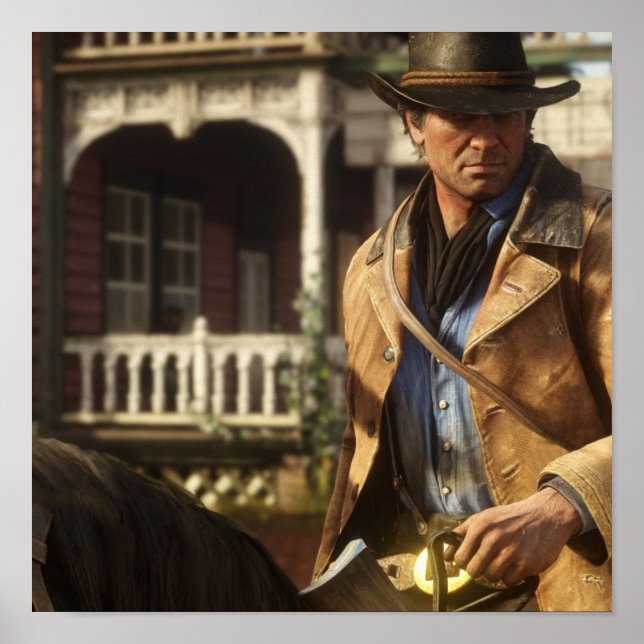 Poster Design Artístico de Jogo de Vídeo (Frente)