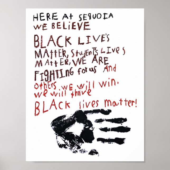 Poster DESIGN BLM - Oliver Duffy (Frente)