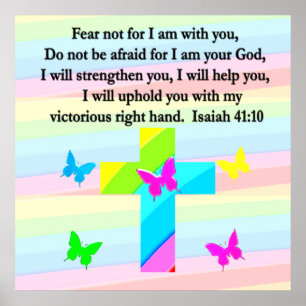 POSTER DESIGN BONITO ISAIAH 41:10