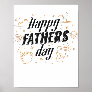 Poster Design criativo Legal feliz