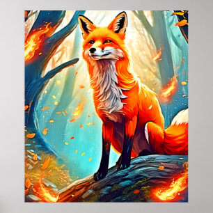 Poster Design da Cena Fox Crimson