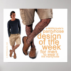 Póster Design da meia-calça da semana I.