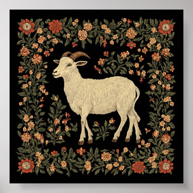 Poster Design de Arte Folar e Caprino Encantado (Frente)
