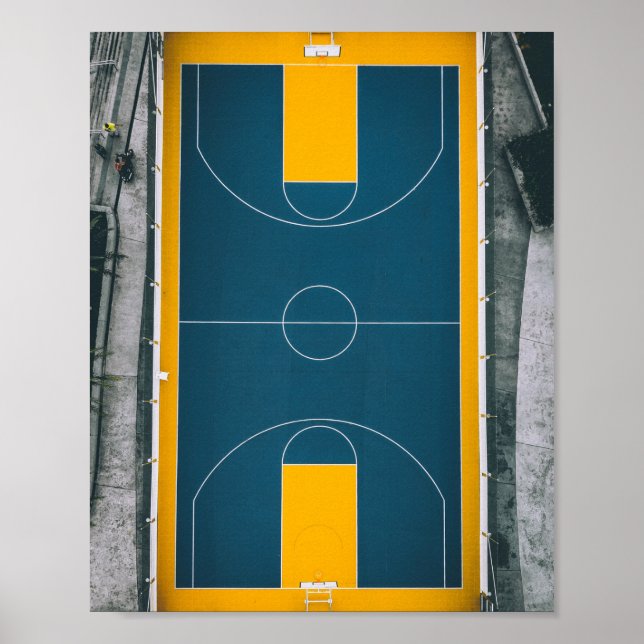 Poster Design de basquete incrível (Frente)