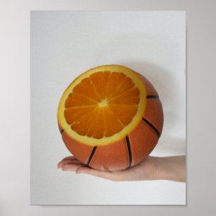 Poster Design de basquete legal