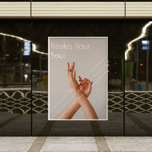 Poster Design de Bem-Estar de Spa Chic