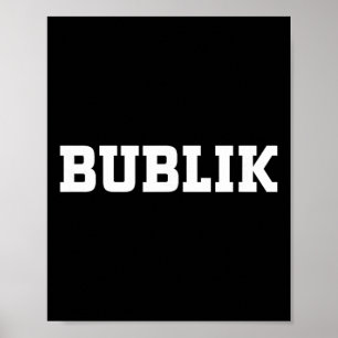 Poster Design de Comida Bublik Para Homens Mulheres Crian