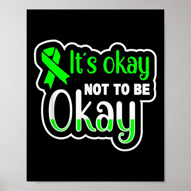 Poster Design de Consciência da Saúde Mental (Frente)